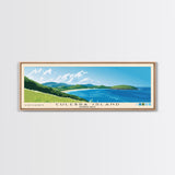 Culebra Island, Puerto Rico Panoramic Print, Vacation Gift, Puerto Rico Wall Art, Vacation Wall Art, Vacatation Memories, Beach Decor, Beach Or Lakehouse Art