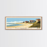 Dunwich Beach, United Kingdom Panoramic Print, Vacation Gift, United Kingdom Wall Art, Beach Painting, Beach Decor, Large Wall Art, Wood Frame Art