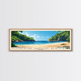 Gertak Sanggul Beach, Malasyia Panoramic Print, Vacation Gift, Malasyia Wall Art, Vacation Wall Art, Vacatation Memories, Beach Decor, Beach Or Lakehouse Art