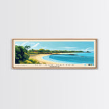 Ile Aux Nattes, Madagascar Panoramic Print, Vacation Gift, Madagascar Wall Art, Vacation Wall Art, Vacatation Memories, Beach Decor, Beach Or Lakehouse Art