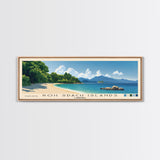 Koh Sdach Islands, Cambodia Panoramic Print, Vacation Gift, Cambodia Wall Art, Vacation Wall Art, Vacatation Memories, Beach Decor, Beach Or Lakehouse Art
