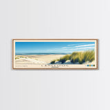 Langeoog, Germany Panoramic Print, Vacation Gift, Germany Wall Art, Vacation Wall Art, Vacatation Memories, Beach Decor, Beach Or Lakehouse Art