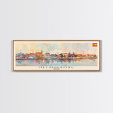 Helsingborg Sweden Travel Print Wall Art, Panoramic City Art, Travel Art, Wall Decor, Vacation Gift, Framed Canvas Print Or Metal Art