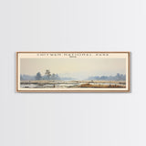 Chitwan National Park Travel Print Wall Art, Travel Poster Print, Retro Style COUNTRY Home Decor, Wall Hanging, Travel Gift Idea, Unique Metal Art