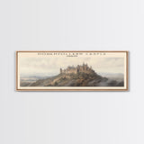 Hohenzollern Castle Travel Print Wall Art, Travel Poster Print, Retro Style COUNTRY Home Decor, Wall Hanging, Travel Gift Idea, Unique Metal Art