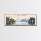 Koh Phi Phi Travel Poster Print, Framed Canvas Wall Art, Metal Wall Art, COUNTRY art, Gift For Him, Travel Wall Art, Travel Lover Gift