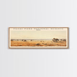 Masai Mara National Reserve Travel Print Wall Art, Travel Poster Print, Retro Style COUNTRY Home Decor, Wall Hanging, Travel Gift Idea, Unique Metal Art