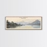 Palawan Framed Canvas Print Travel Poster | Wall Art | Home Decor | Gift For Travel Lover | Wall Hanging | Original Art
