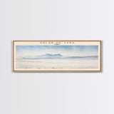 Salar de Tara Travel Print Wall Art, Travel Poster Print, Retro Style COUNTRY Home Decor, Wall Hanging, Travel Gift Idea, Unique Metal Art