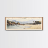 Tayrona National Natural Park Wall Art Travel Poster Print, Gift For Travel Lover, Vacation Gift, COUNTRY Wall Art, Home Decor, Original Art