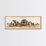 The Ruins of Loropéni Wall Art Travel Poster Print, Gift For Travel Lover, Vacation Gift, COUNTRY Wall Art, Home Decor, Original Art