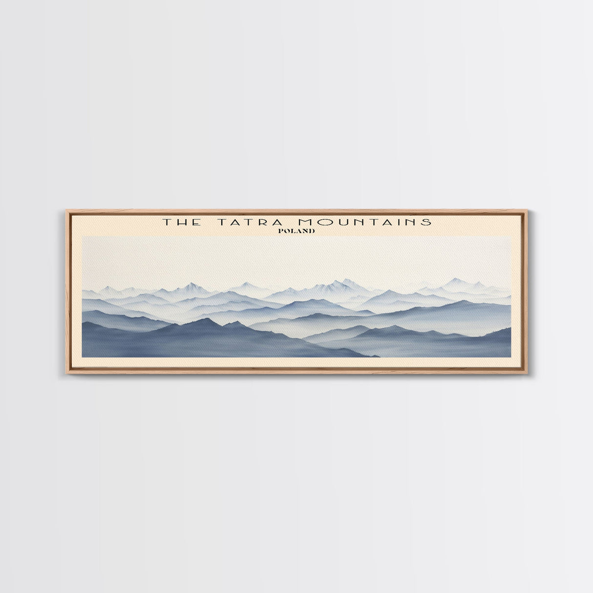 The Tatra Mountains Wall Art Travel Poster Print, Gift For Travel Lover, Vacation Gift, COUNTRY Wall Art, Home Decor, Original Art