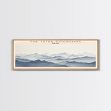 The Tatra Mountains Wall Art Travel Poster Print, Gift For Travel Lover, Vacation Gift, COUNTRY Wall Art, Home Decor, Original Art