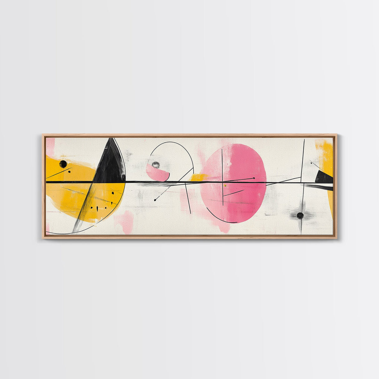 Extra Large Panoramic Abstract Art - Extra Wide Wall Art - Watercolor Fine Art Print - Modern Abstract Art Print - Original Art - Large Wall Art