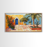 Mexican Wall Art - Framed Canvas Print, Colorful Mexicano Home Decor, Mexican Kitchen Wall Art, Ready To Hang, Chicano Wall Art