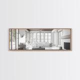 Extra Wide Canvas Print Living Room Art Modern Wabi Sabi Art Panoramic Neutral Design Rustic Farmhouse Minimalist Wall Decor
