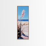 Pampas Grass, Beach Aesthetic, Coastal Decor, Canvas Print, Minimalist Art, Neutral Wall Art, Bedroom Wall Art, Boho Home Decor
