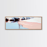 Glacier Reflection, Icy Landscape, Winter Art, Framed Canvas Print, Nordic Wall Art, Minimalist Nature, Serene Mountain Decor, Bedroom Art