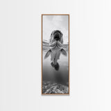 Underwater Fish, Marine Life, Ocean Perspective, Bold Wildlife, Aquatic Beauty, Framed Canvas Print, Kids Room Wall Art, Nautical Style Decor