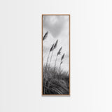 Windy Grasses, Coastal Scene, Tall Grass Field, Autumn Decor, Canvas Print, Farmhouse Style, Dining Room Wall Art, Nature Mood