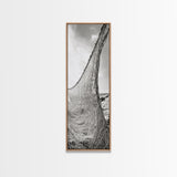Fishing Net, Coastal Weave, Nautical Wall, Canvas Print, Seaside wall decor, Rustic marine art, Neutral tones, Beach house living room piece
