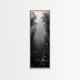 Kelp Forest, Underwater Light, Ocean Depths, Canvas Print, Bathroom Wall Art, Marine Inspired Decor, Nature Photography, Minimalist Style