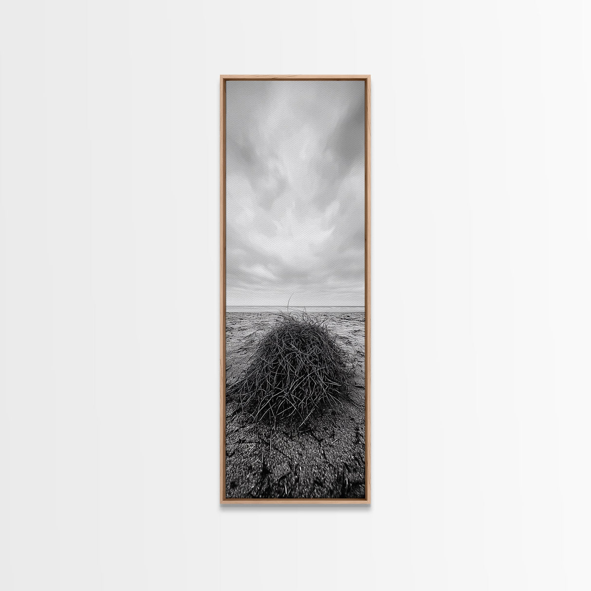 Drift Bundle, Desert Shore, Coastal Minimal, Framed Canvas Print, Moody Beach Photography, Boho Wall Decor, Autumn Entryway Art