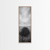 Drift Bundle, Desert Shore, Coastal Minimal, Framed Canvas Print, Moody Beach Photography, Boho Wall Decor, Autumn Entryway Art