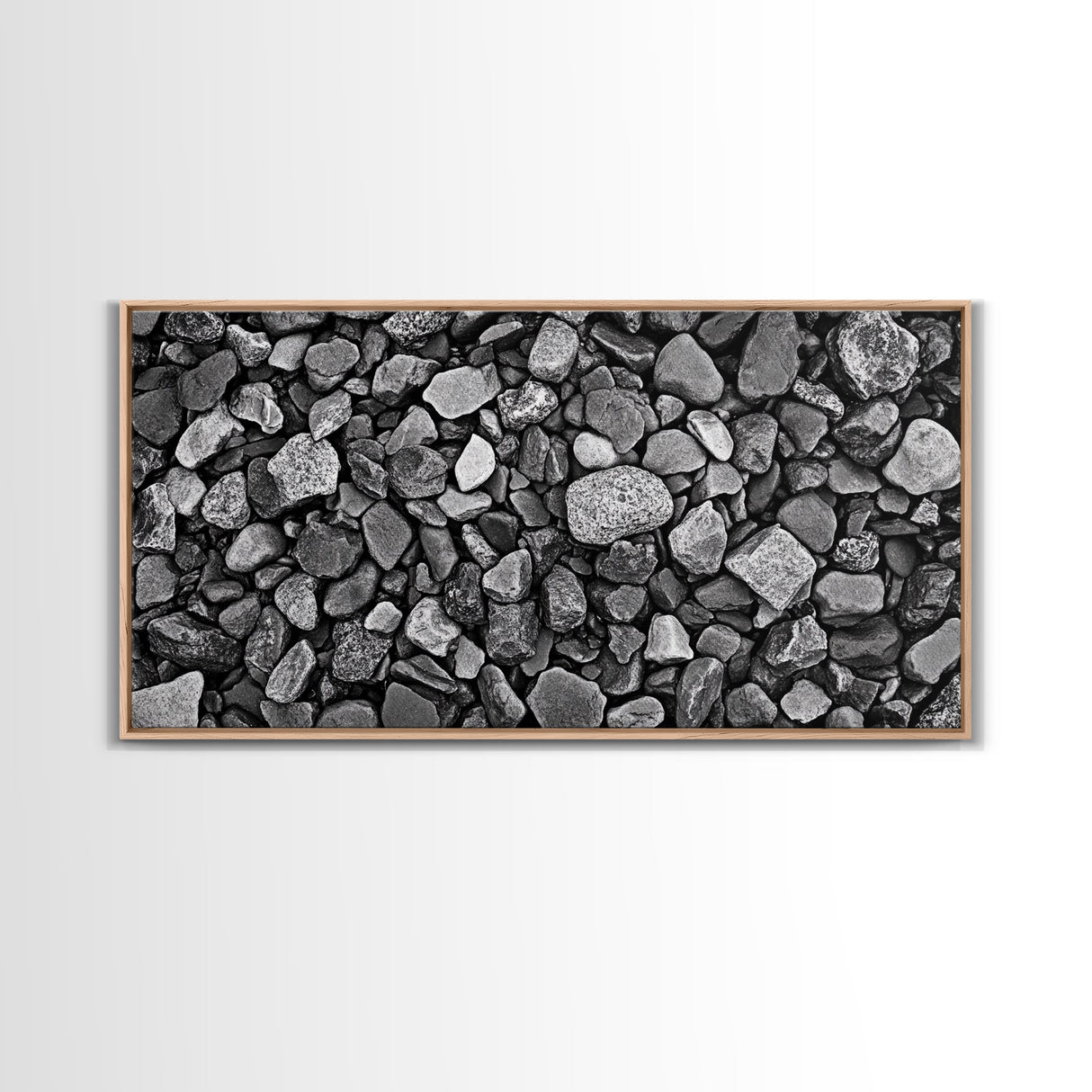 Natural Stone Texture, Dark Rock Pattern, Earthy Wall Background, Canvas Print, Office Wall Art, Modern Industrial Style, Minimalist Style