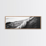 Rope Detail, Coastal Texture, Closeup Knot, Framed Canvas Print, Nautical Wall Decor, Minimalist Wall Art, Beach Home Accent, Ocean Print