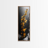 Ocean Kelp Art, Golden Seaweed, Deep Sea Beauty, Underwater Light, Canvas Print, Bathroom Wall Art, Nautical Decor, Moody Coastal Style