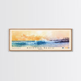 Boston Beach, Jamaica Watercolor Beach Print, Vacation Gift, Jamaica Wall Art, Beach Painting, Beach Decor, Beach Painting