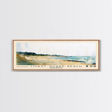 Coast Guard Beach, Massachusetts Watercolor Beach Print, Vacation Gift, Massachusetts Wall Art, Beach Painting, Beach Decor, Beach Painting