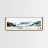 Cole Cole, Chile Watercolor Beach Print, Vacation Gift, Chile Wall Art, Beach Painting, Beach Decor, Beach Painting