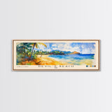 Devil’s Beach, Fiji Watercolor Beach Print, Vacation Gift, Fiji Wall Art, Beach Painting, Beach Decor, Beach Painting