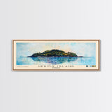Heron Island, Australia Watercolor Beach Print, Vacation Gift, Australia Wall Art, Beach Painting, Beach Decor, Beach Painting