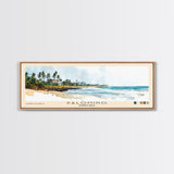 Palomino, Puerto Rico Watercolor Beach Print, Vacation Gift, Puerto Rico Wall Art, Beach Painting, Beach Decor, Beach Painting