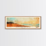 Sunset Beach, Thailand Watercolor Beach Print, Vacation Gift, Thailand Wall Art, Beach Painting, Beach Decor, Beach Painting