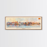 Helsingborg Sweden Travel Print Wall Art, Panoramic City Art, Travel Art, Wall Decor, Vacation Gift, Framed Canvas Print Or Metal Art