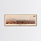 Timisoara Romania Travel Print Wall Art, Panoramic City Art, Travel Art, Wall Decor, Vacation Gift, Framed Canvas Print Or Metal Art