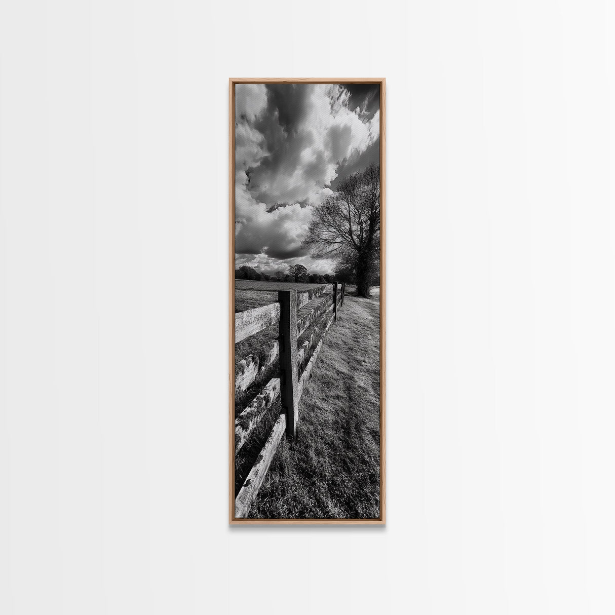 Desert Landscape Art, Canvas Print, Moody Southwest Wall Art, Joshua Tree Art, Extra Wide Art, Above Sofa Art, Rustic Home Decor