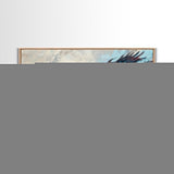 Bald Eagle, Bird Art, Rustic Decor, Wildlife Art, Mountain Painting, Southwest Wall Art, Living Room Art, Framed Canvas Print, Moody Art