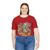 "I Travel for The Food" full color T-shirt