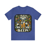 "I Travel for The Beer" full color T-shirt