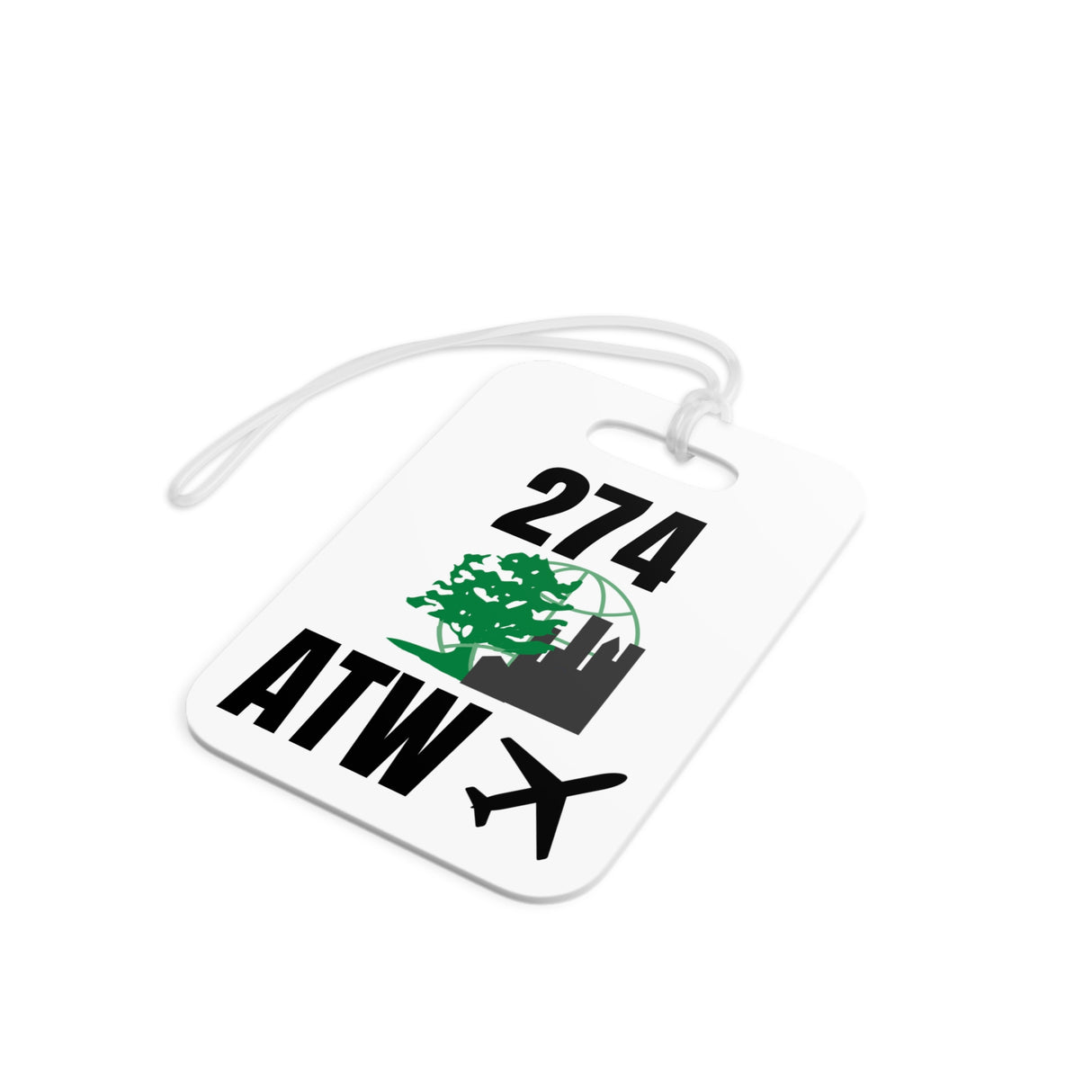 Appleton Wisconsin,  Area Code / Airport Tag for Bags and Luggage - 920 / ATW