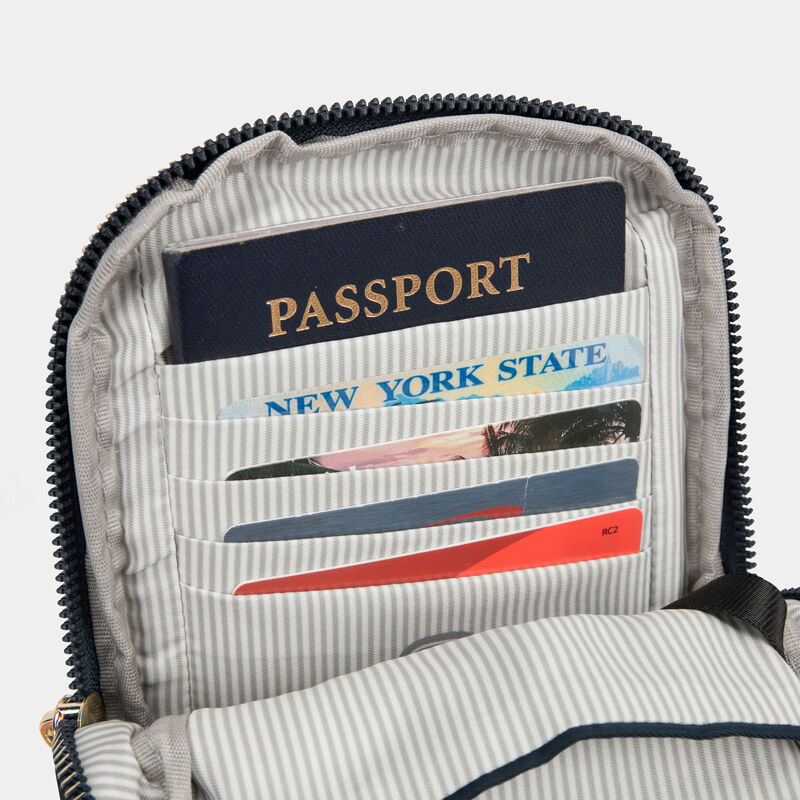 Anti-Theft Tailored Collection Crossbody Phone Pouch (43203) by Travelon