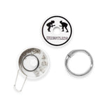 Sports - Lion Latch  Traveling Jewelry Holder Storage, Pill Box Keychain Container. As Seen on Shark Tank.