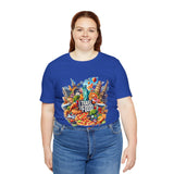 "I Travel for The Food" full color T-shirt
