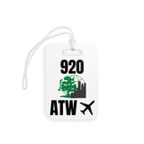 Appleton Wisconsin,  Area Code / Airport Tag for Bags and Luggage - 920 / ATW