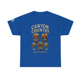 Custom Latitudes Travel - Canyon Country Tee, Adventure T-Shirt, National Park Shirt, Travel Souvenir Gift, Retro Tour Shirt, Hiking Apparel, Unisex Cotton Top